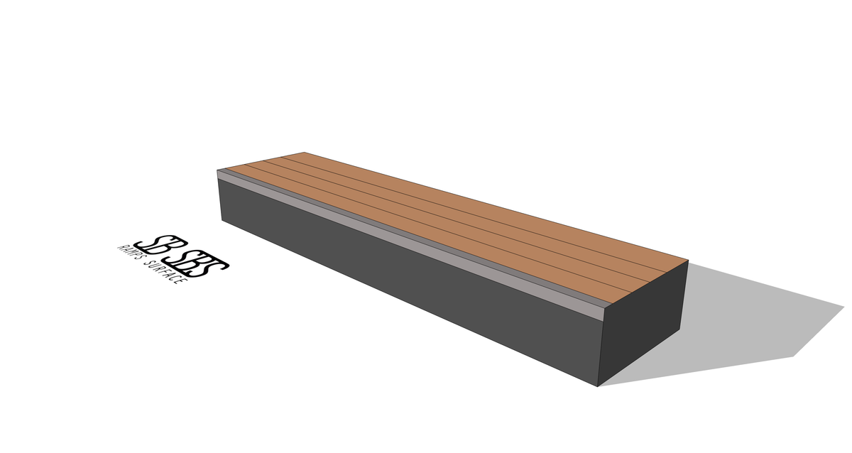 SB LEDGE 200x23cm (WATERPROOF) – SB RAMPS