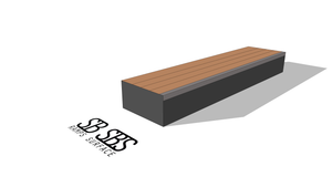 SB LEDGE 200x23cm (WATERPROOF)