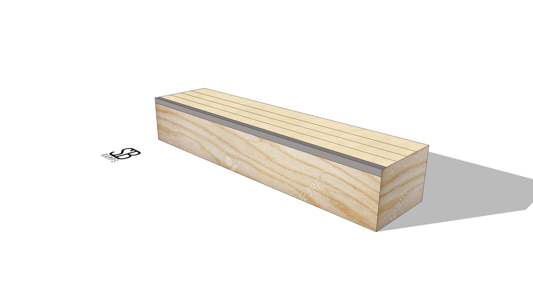 SB LEDGE 200x33cm (WOOD)