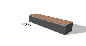 SB LEDGE 200x33cm (WATERPROOF)