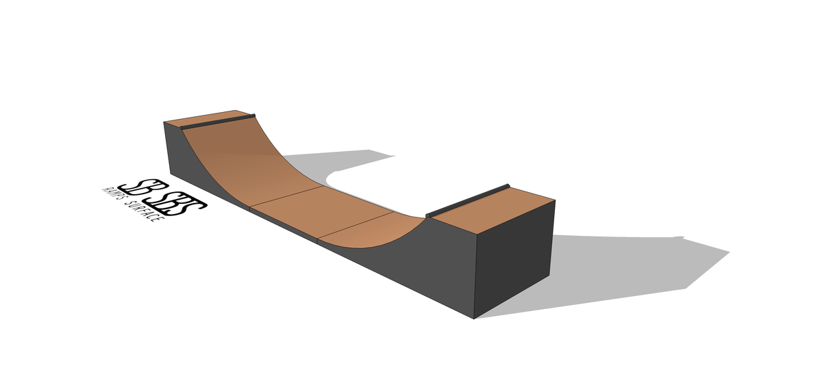 MINIRAMP EXTENSION 75cm High 1 MODULE (WATERPROOF) – SB RAMPS