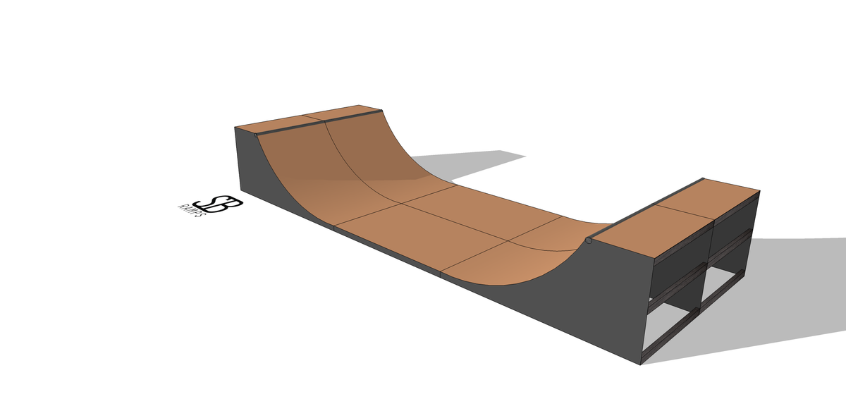 MINIRAMP 100 2 MODULES (WATERPROOF) – SB RAMPS