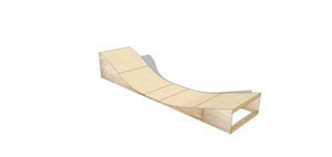 WAVERAMP SURFSKATE EXTENSION 1 MODULE (WOOD)